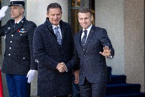 Coalition of The Willing Summit on Security Guarantees for Ukraine - Arrivals - Paris AJ