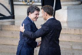 Coalition of The Willing Summit on Security Guarantees for Ukraine - Arrivals - Paris AJ