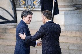 Coalition of The Willing Summit on Security Guarantees for Ukraine - Arrivals - Paris AJ