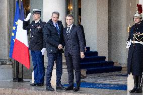 Coalition of The Willing Summit on Security Guarantees for Ukraine - Arrivals - Paris AJ