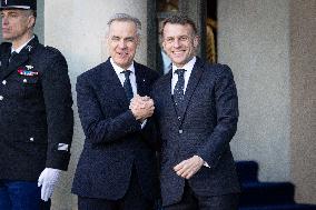 Coalition of The Willing Summit on Security Guarantees for Ukraine - Arrivals - Paris AJ