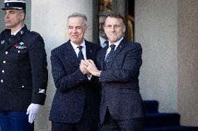 Coalition of The Willing Summit on Security Guarantees for Ukraine - Arrivals - Paris AJ