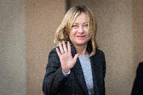 Coalition of The Willing Summit on Security Guarantees for Ukraine - Arrivals - Paris AJ