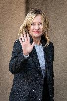 Coalition of The Willing Summit on Security Guarantees for Ukraine - Arrivals - Paris AJ