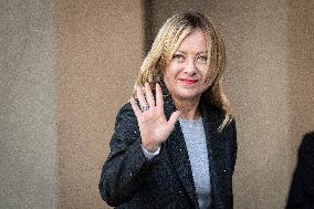 Coalition of The Willing Summit on Security Guarantees for Ukraine - Arrivals - Paris AJ