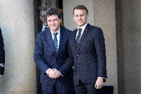 Coalition of The Willing Summit on Security Guarantees for Ukraine - Arrivals - Paris AJ