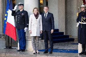 Coalition of The Willing Summit on Security Guarantees for Ukraine - Arrivals - Paris AJ