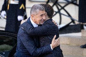 Coalition of The Willing Summit on Security Guarantees for Ukraine - Arrivals - Paris AJ