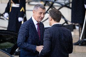 Coalition of The Willing Summit on Security Guarantees for Ukraine - Arrivals - Paris AJ