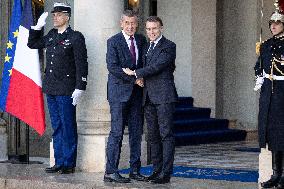 Coalition of The Willing Summit on Security Guarantees for Ukraine - Arrivals - Paris AJ