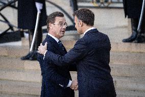 Coalition of The Willing Summit on Security Guarantees for Ukraine - Arrivals - Paris AJ