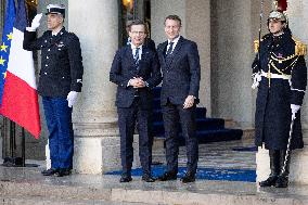 Coalition of The Willing Summit on Security Guarantees for Ukraine - Arrivals - Paris AJ