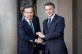 Coalition of The Willing Summit on Security Guarantees for Ukraine - Arrivals - Paris AJ