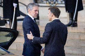 Coalition of The Willing Summit on Security Guarantees for Ukraine - Arrivals - Paris AJ