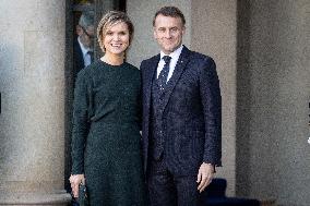 Coalition of The Willing Summit on Security Guarantees for Ukraine - Arrivals - Paris AJ