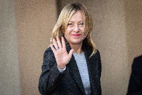 Coalition of The Willing Summit on Security Guarantees for Ukraine - Arrivals - Paris AJ