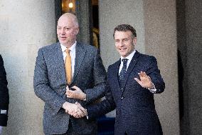 Coalition of The Willing Summit on Security Guarantees for Ukraine - Arrivals - Paris AJ