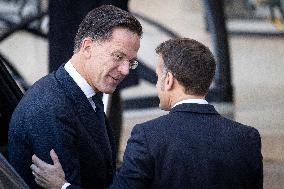 Coalition of The Willing Summit on Security Guarantees for Ukraine - Arrivals - Paris AJ