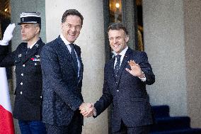 Coalition of The Willing Summit on Security Guarantees for Ukraine - Arrivals - Paris AJ