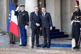 Coalition of The Willing Summit on Security Guarantees for Ukraine - Arrivals - Paris AJ