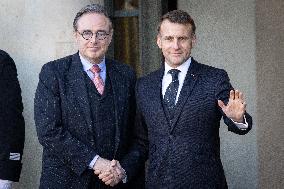 Coalition of The Willing Summit on Security Guarantees for Ukraine - Arrivals - Paris AJ