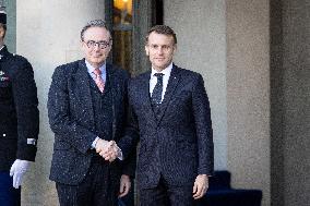 Coalition of The Willing Summit on Security Guarantees for Ukraine - Arrivals - Paris AJ