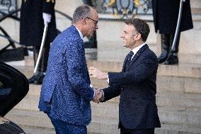 Coalition of The Willing Summit on Security Guarantees for Ukraine - Arrivals - Paris AJ