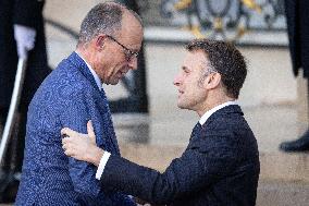 Coalition of The Willing Summit on Security Guarantees for Ukraine - Arrivals - Paris AJ