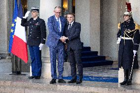 Coalition of The Willing Summit on Security Guarantees for Ukraine - Arrivals - Paris AJ