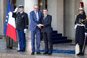 Coalition of The Willing Summit on Security Guarantees for Ukraine - Arrivals - Paris AJ