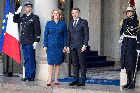 Coalition of The Willing Summit on Security Guarantees for Ukraine - Arrivals - Paris AJ