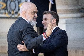 Coalition of The Willing Summit on Security Guarantees for Ukraine - Arrivals - Paris AJ