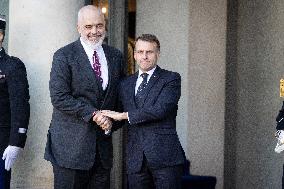 Coalition of The Willing Summit on Security Guarantees for Ukraine - Arrivals - Paris AJ