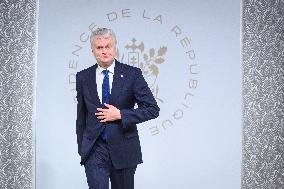 Meeting of the Coalition of the Willing - Paris