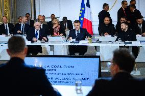 Meeting of the Coalition of the Willing - Paris