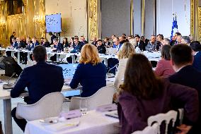 Meeting of the Coalition of the Willing - Paris