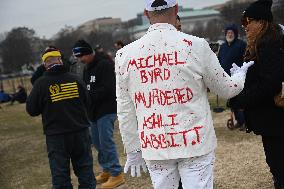 Prominent January 6 defendants march to the US Capitol to mark 5 years since attack