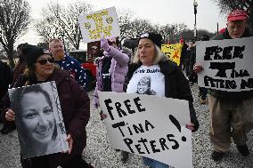 Prominent January 6 defendants march to the US Capitol to mark 5 years since attack