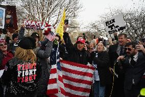 Prominent January 6 defendants march to the US Capitol to mark 5 years since attack