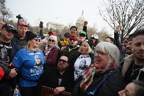 Prominent January 6 defendants march to the US Capitol to mark 5 years since attack