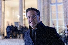 End of Coalition of The Willing Summit on Security Guarantees for Ukraine - Arrivals - Paris AJ