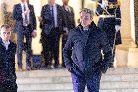 End of Coalition of The Willing Summit on Security Guarantees for Ukraine - Arrivals - Paris AJ