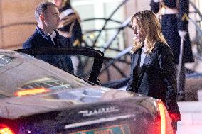 End of Coalition of The Willing Summit on Security Guarantees for Ukraine - Arrivals - Paris AJ