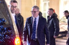 End of Coalition of The Willing Summit on Security Guarantees for Ukraine - Arrivals - Paris AJ