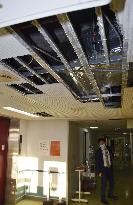 Strong quakes hit western Japan