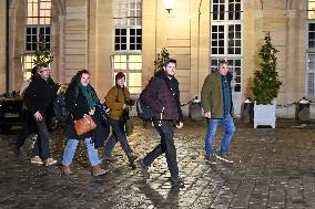 Meeting Between The Prime Minister And Agricultural Unions - Paris