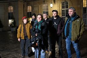 Meeting Between The Prime Minister And Agricultural Unions - Paris