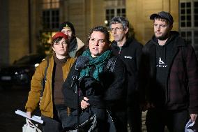 Meeting Between The Prime Minister And Agricultural Unions - Paris