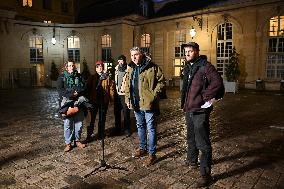 Meeting Between The Prime Minister And Agricultural Unions - Paris