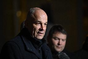 Meeting Between The Prime Minister And Agricultural Unions - Paris